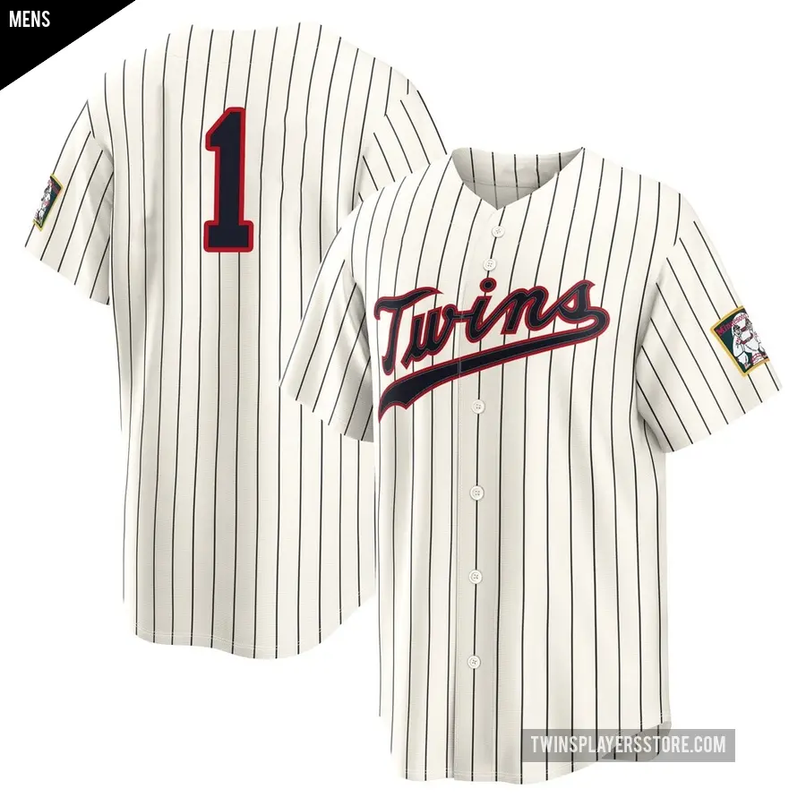 Men's Minnesota Twins ＃1 Woo-Suk Go Limited Cream Stadium 2026 Field Of Dreams Jersey