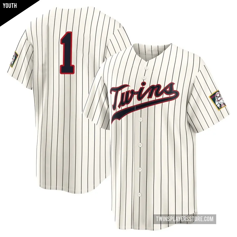 Youth Minnesota Twins ＃1 Woo-Suk Go Limited Cream Stadium 2026 Field Of Dreams Jersey